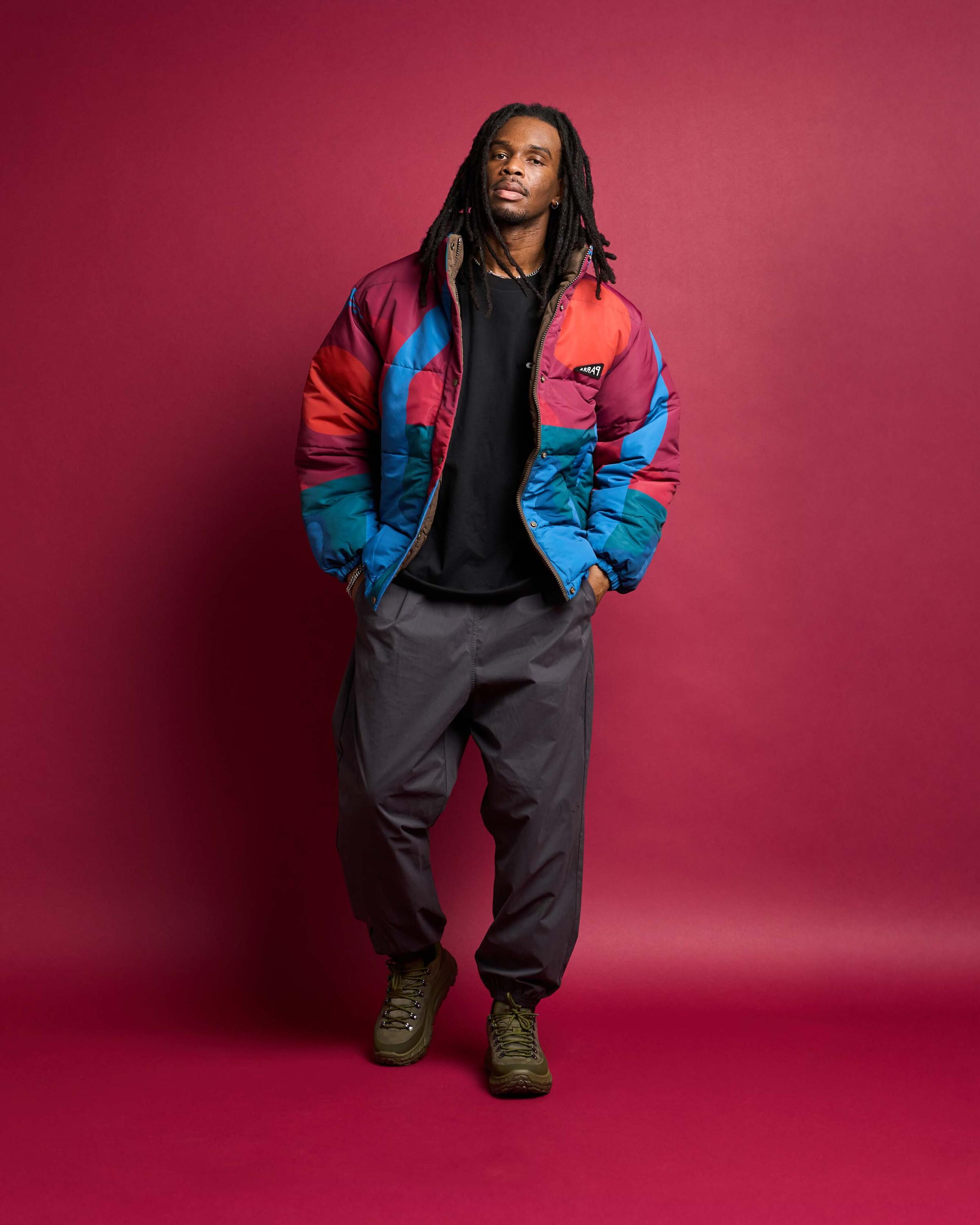 by Parra Protect the sun reversible puffer jacket | 54435 | AFEW STORE